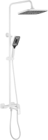 Душевая стойка Shevanik S6836C белая