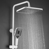 Душевая стойка Shevanik S6836C белая