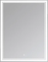 Зеркало Emmy Аврора 250692 60х80, белое, с LED-подсветкой