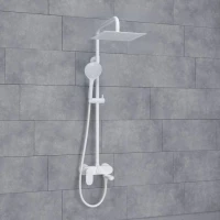 Душевая стойка Wasserkraft Mindel 8500 A185.254.155.WM белая Душевая стойка Wasserkraft Mindel 8500 A185.254.155.WM белая