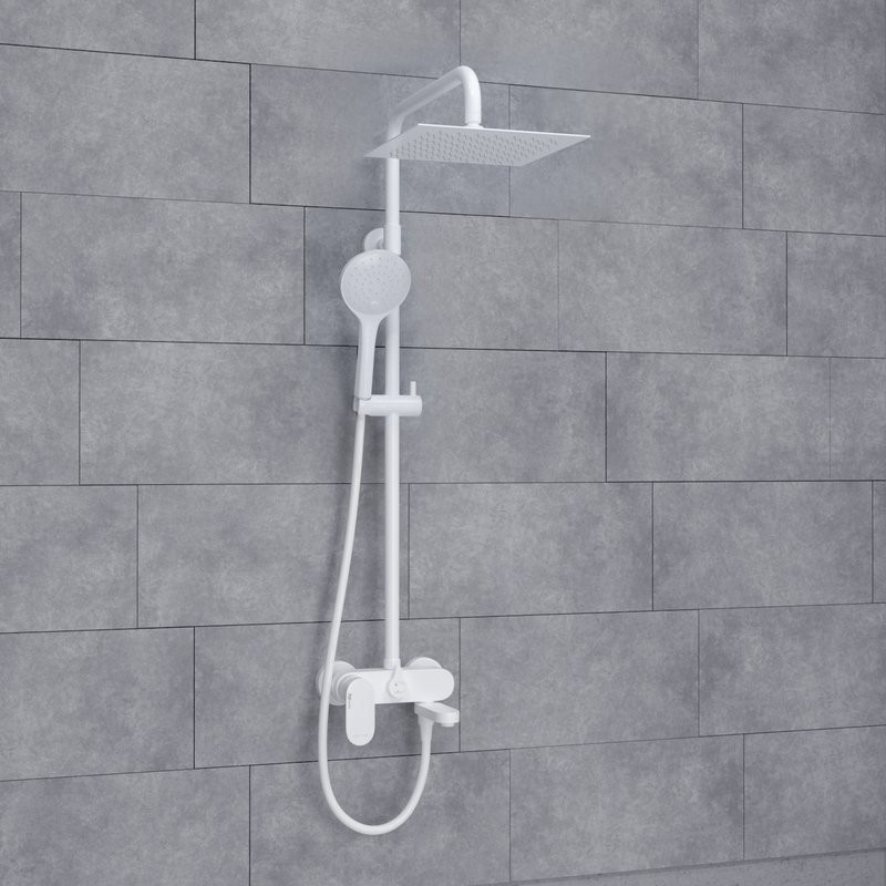 Душевая стойка Wasserkraft Mindel 8500 A185.254.155.WM белая
