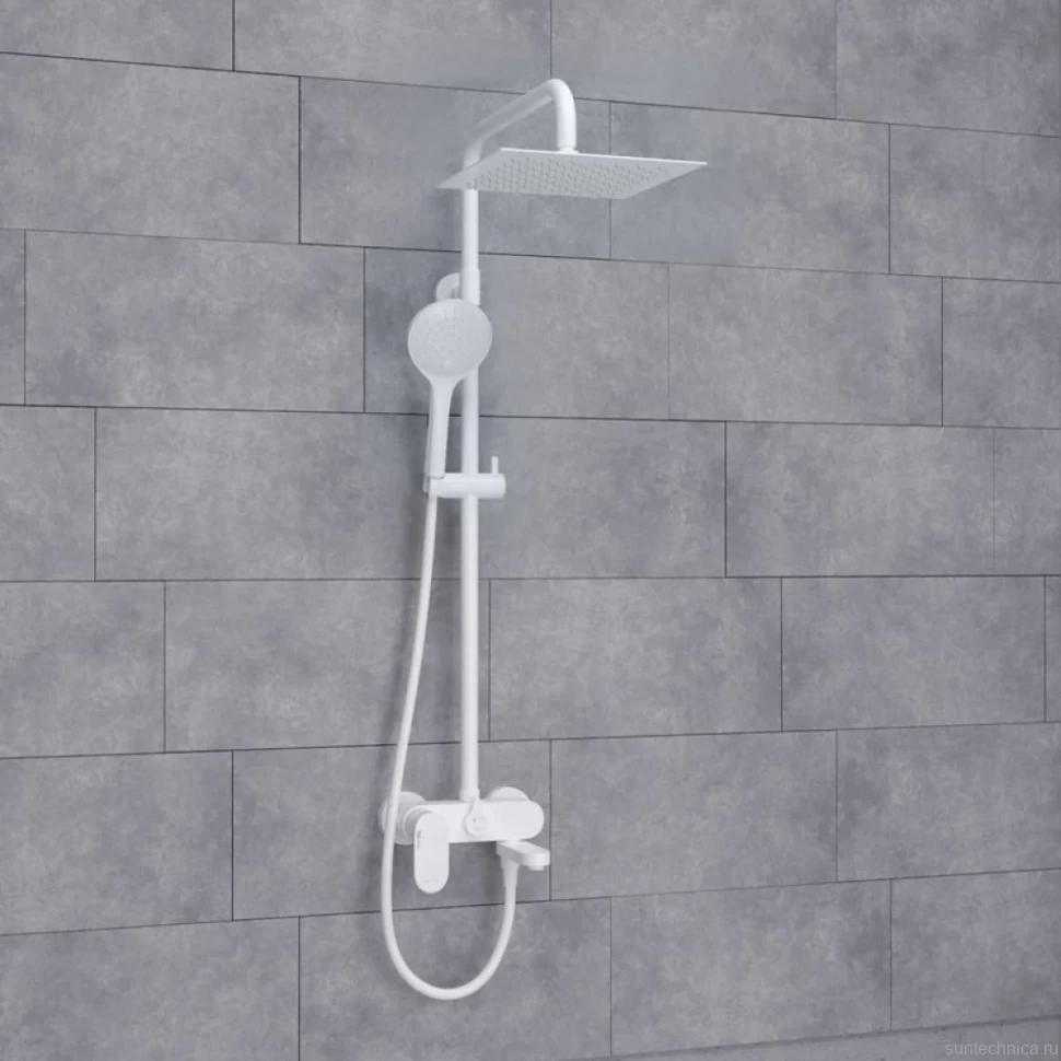 Душевая стойка Wasserkraft Mindel 8500 A185.254.155.WM белая