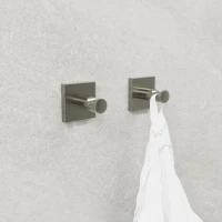 Крючок для ванной двойной Fixsen Lux Satin, FX-16005A сатин