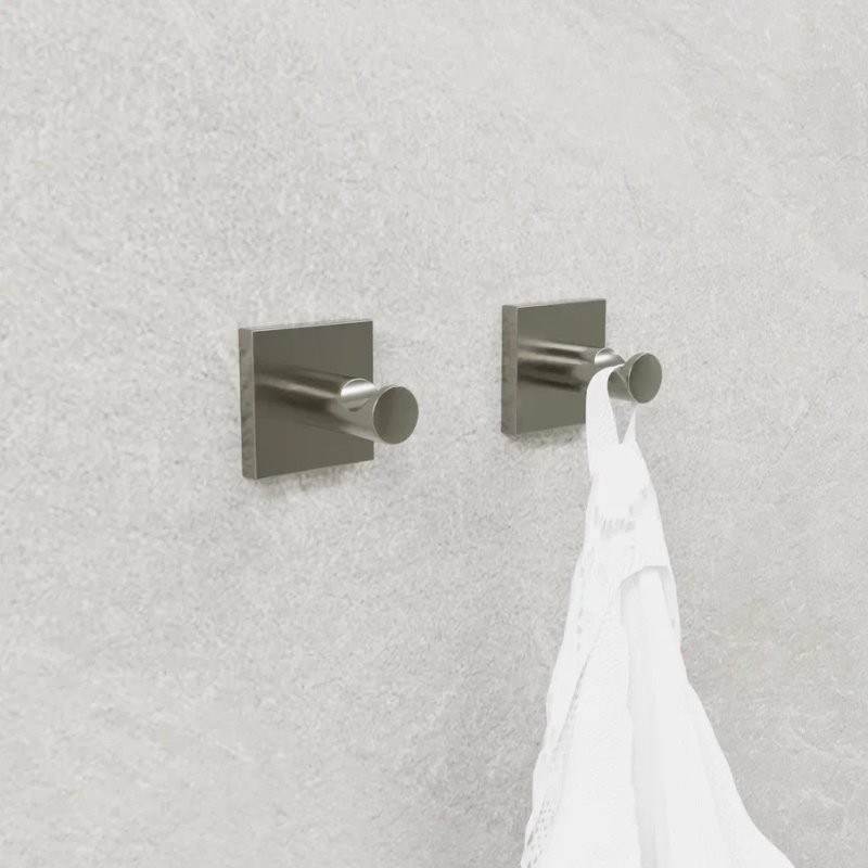 Крючок для ванной двойной Fixsen Lux Satin, FX-16005A сатин