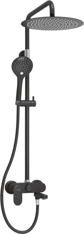 Душевая стойка Wasserkraft Elbe 7400 A174.160.078.CB черная
