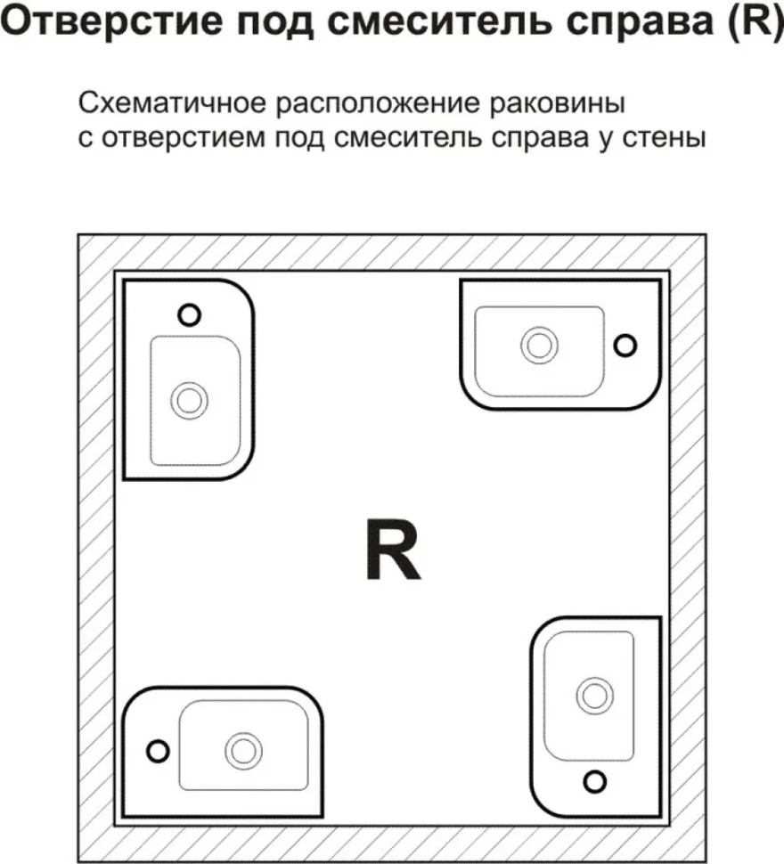 Комплект Раковина маленькая Lavinia Boho One 33310001R + Донный клапан Wellsee Drainage System 182131000 золото + Сифон 182106000 золото
