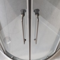 Душевой уголок Cezares Relax RELAX-304-RH-2-120/90-C-GM 120x90, профиль оружейная сталь