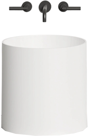 Накладная раковина Salini Armonia 130118G белый