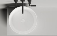 Накладная раковина Salini Armonia 130118G белый