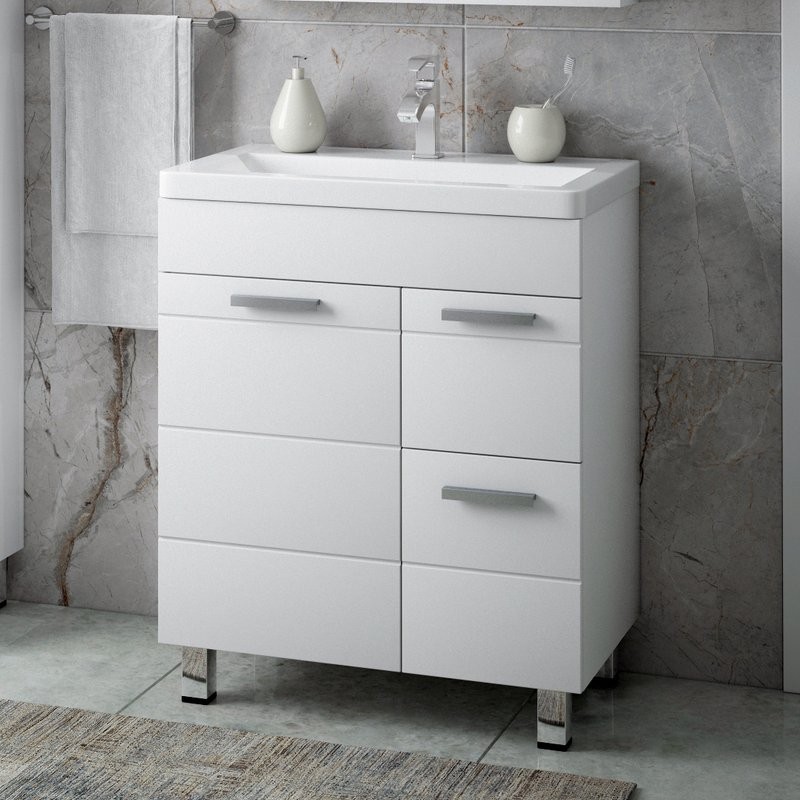 Тумба с раковиной Corozo Денвер 70 Z2 напольная