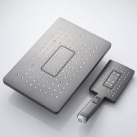 Душевая стойка Rose R1556T пепельный
