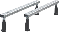 Акриловая ванна Riho Rething Space L 170x90 см, угловая, левая, встраиваемая, цвет европейский белый, пятиугольная, на ножках, со сливом-переливом