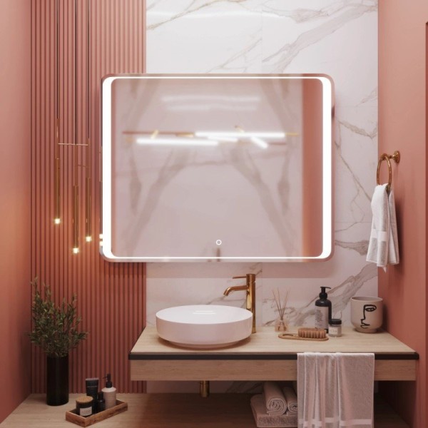 Зеркало Mixline Валерия 100 с подсветкой