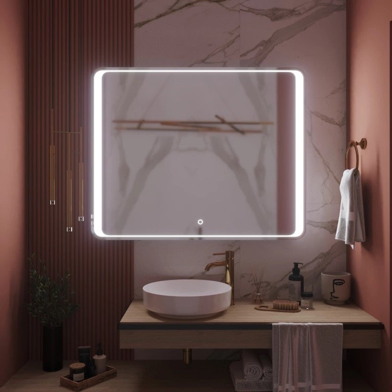 Зеркало Mixline Валерия 100 с подсветкой