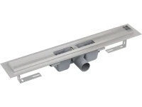 Душевой трап (лоток) AlcaPlast APZ1 APZ6S 650 65 см, решетка хром, под плитку