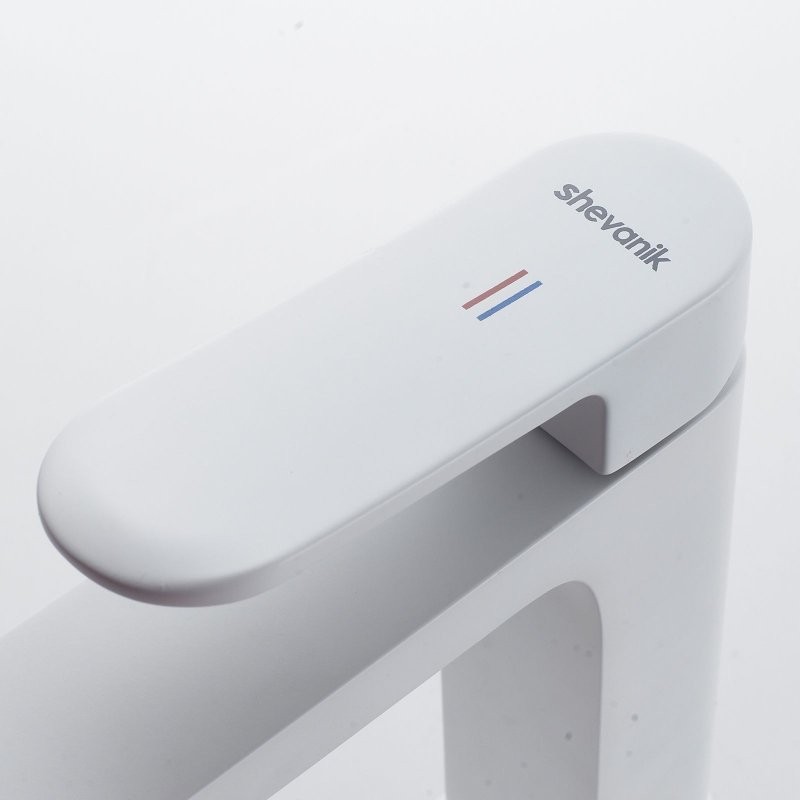 Смеситель для раковины Shevanik S4501C, белый