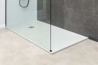 Душевая перегородка Allen Brau Infinity 1 3.21033.BBA 160 см, профиль черный браш, стекло прозрачное