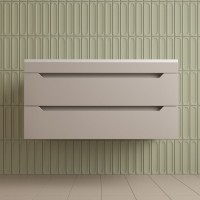 Тумба под раковину без столешницы Style Line Остин 100 подвесная, крем эмаль plus