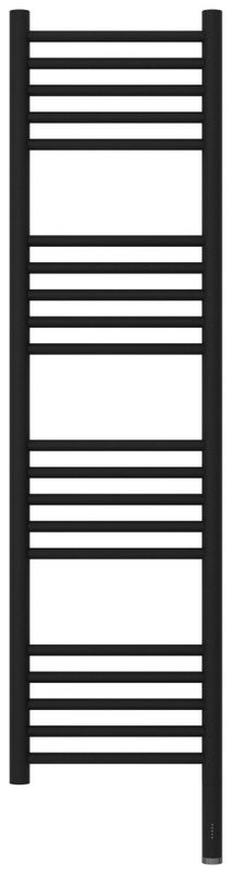 Полотенцесушитель электрический Сунержа Богема 3.1 15-6005-1230 130x35 см, подключение справа, темный титан муар, лесенка