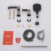 Смеситель на борт ванны Raglo R02.31.09, графит Смеситель на борт ванны Raglo R02.31.09, графит