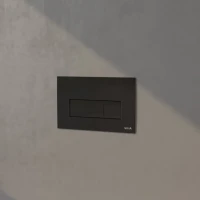 Комплект Унитаз подвесной VitrA Valarte + Крышка 124-003-009 с микролифтом + Инсталляция V-Fix Core 732-5800-01PV + Кнопка Root Square 740-2311 черная матовая