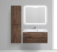 Тумба с раковиной BelBagno Marino 100 rovere moro