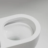 Комплект Унитаз подвесной Ceramicanova Modena Rimless CN6063 белый + Инсталляция STWORKI + Кнопка 230823 хром матовый