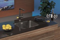 Мойка кухонная Omoikiri Omi 54-U/IF-IN нержавеющая сталь