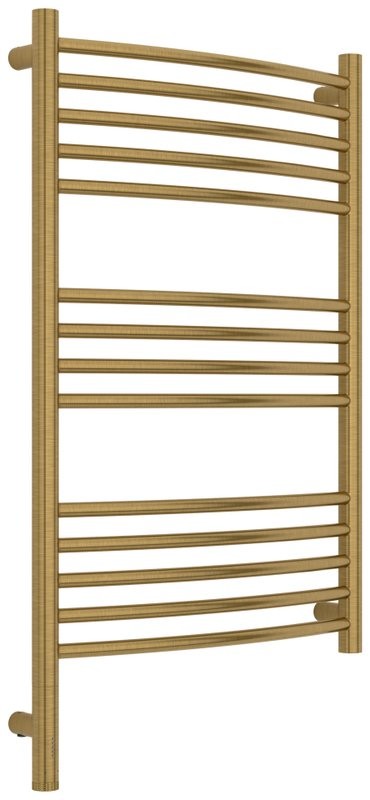 Полотенцесушитель электрический Сунержа Богема 3.1 051-6002-8050 90x55 см, подключение слева, состаренная латунь, лесенка