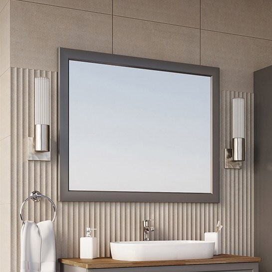 Зеркало ASB-Woodline Каталина 100 grey