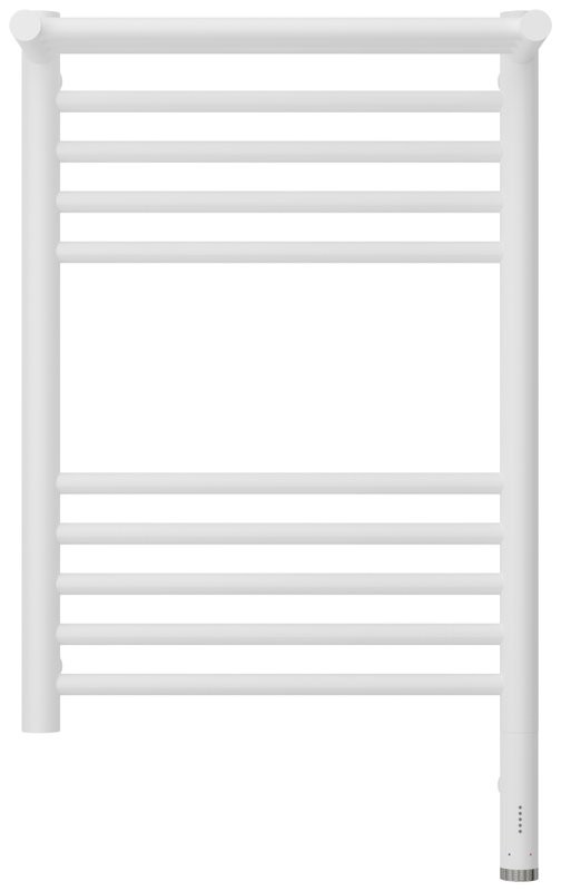Полотенцесушитель электрический Сунержа Богема 3.1 30-6007-6040 70x45 см, подключение справа, матовый белый, лесенка, с полкой