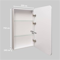 Мебель для ванной комнаты Style Line Соло 40 белая