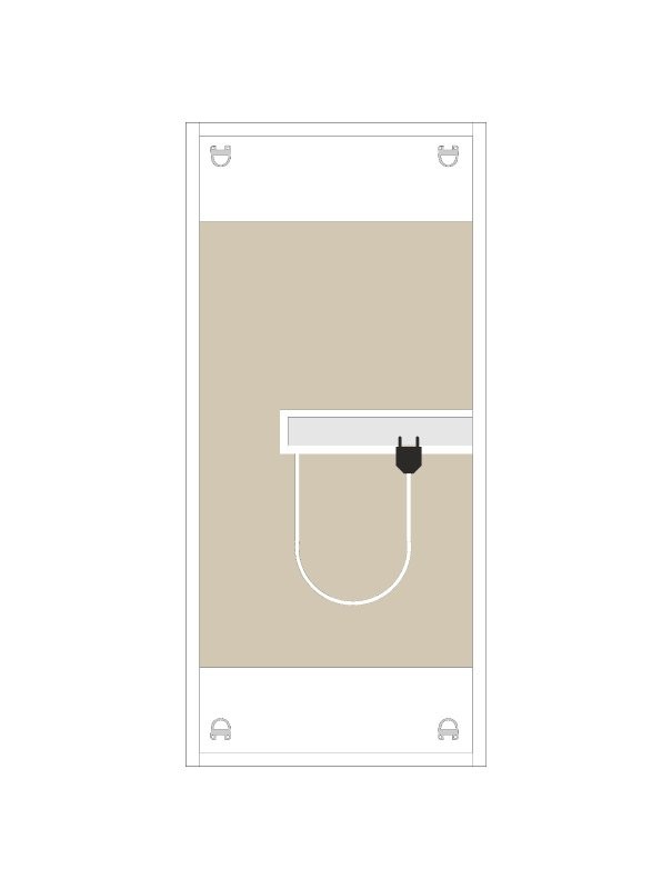 Мебель для ванной комнаты Style Line Соло 40 белая