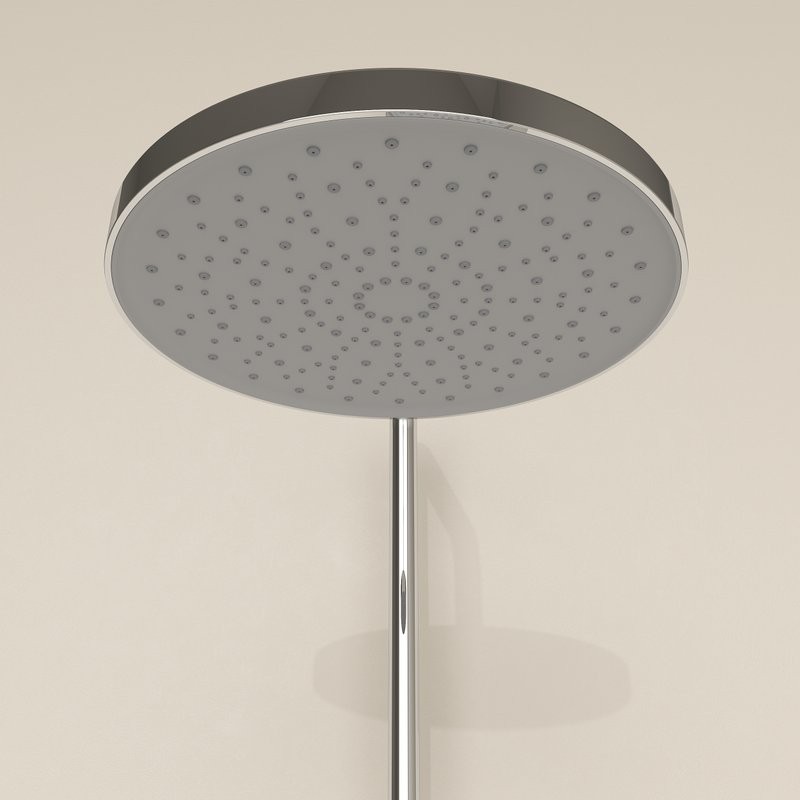 Душевая стойка Sancos Teo SC11001CH с термостатом, хром