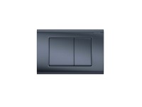 Кнопка смыва для унитаза AQUATEK KDI-0000033 пластик, цвет оружейная сталь