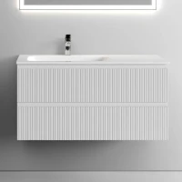 Тумба с раковиной Sancos Snob T 100 см, L, bianco