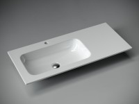 Тумба с раковиной Sancos Snob T 100 см, L, bianco