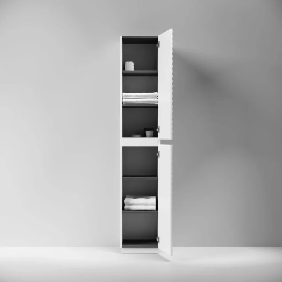Шкаф-пенал для ванной Sancos Folk Floor PFL35FW, bianco