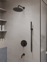 Душевой комплект Vincea Villa VSFW-1VL3MB С ВНУТРЕННЕЙ ЧАСТЬЮ, черный