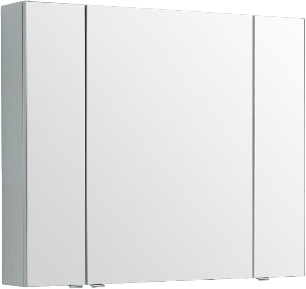 Зеркало-шкаф Aquanet Алвита 100 серое