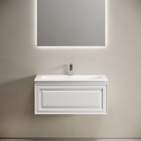 Мебель для ванной комнаты Sancos Very 90 подвесная, bianco, раковина СN7019