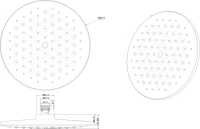 Верхний душ Bravat P70253BW-ENG черный Верхний душ Bravat P70253BW-ENG черный