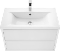 Тумба с раковиной AQUATON Римини 80 белая