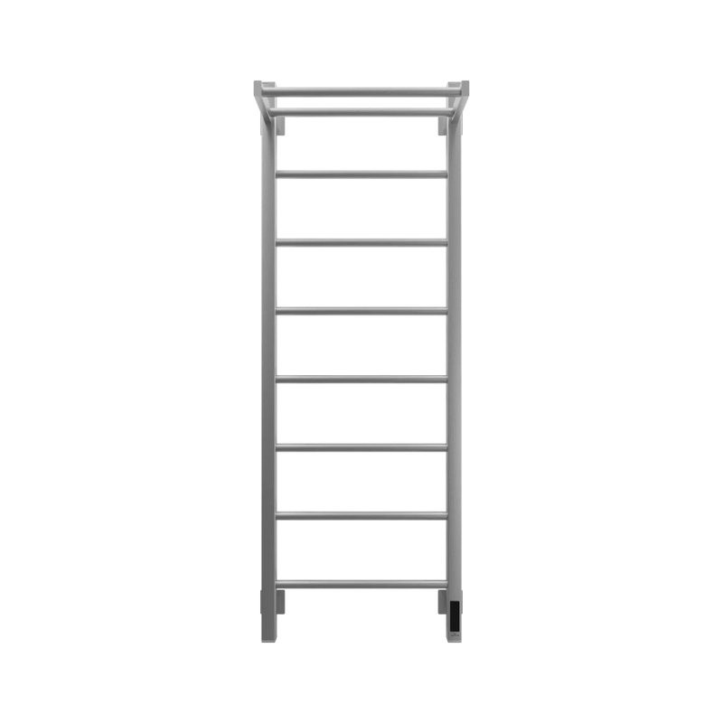 Полотенцесушитель электрический Grota App 430х1200 NM EL 120x45 см, подключение справа, слева, скрытое подключение справа, матовый хром, лесенка, с полкой