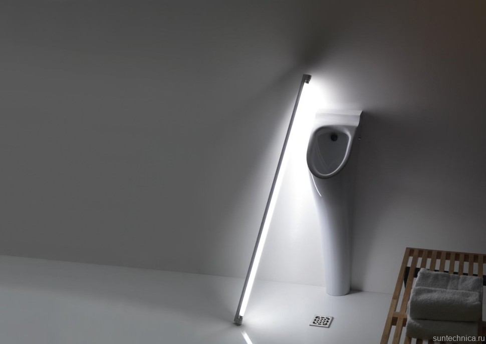 Писсуар напольный Kerasan Aquatech 373001 сенсорный, белый, с сифоном