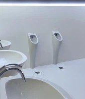 Писсуар напольный Kerasan Aquatech 373001 сенсорный, белый, с сифоном Писсуар напольный Kerasan Aquatech 373001 сенсорный, белый, с сифоном