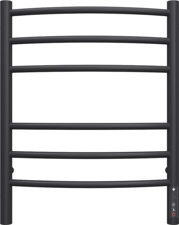 Полотенцесушитель электрический Terminus Классик П6 450x600, черный муар