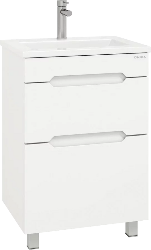 Тумба под раковину Onika Айленд 50 напольная, белая