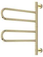 Полотенцесушитель электрический Сунержа Парео 4.0 020-0823-0567 55x50 см, скрытое подключение, шампань, E-образный