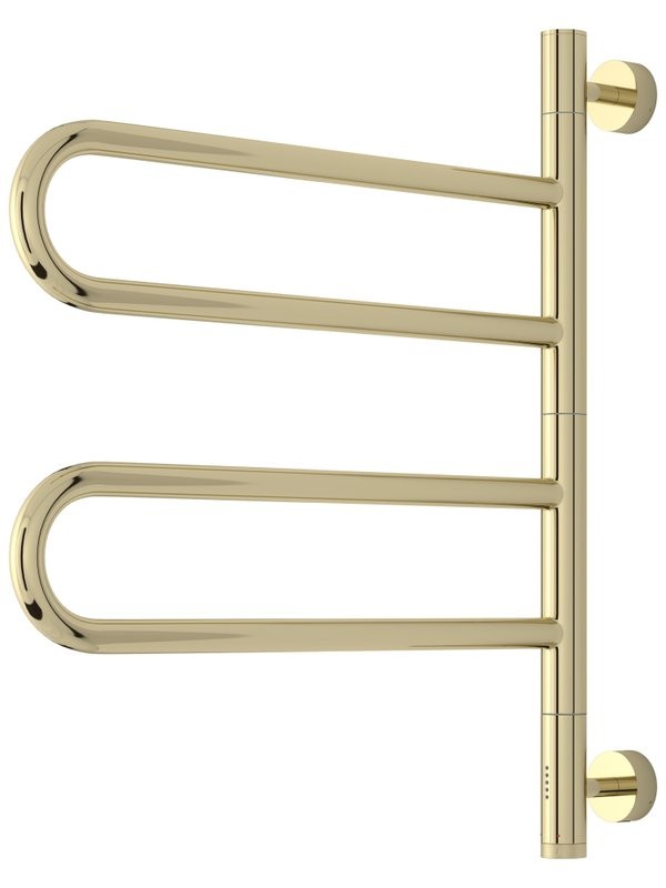 Полотенцесушитель электрический Сунержа Парео 4.0 020-0823-0567 55x50 см, скрытое подключение, шампань, E-образный